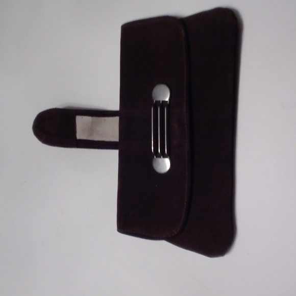 WOMEN'S BROWN CLUTCH PURSE - Picture 2 of 6